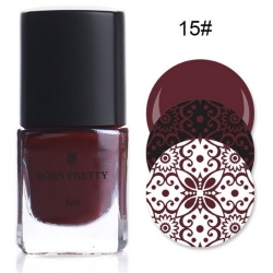 Боя за Метален Диск за Маникюр 6ml - 15 Born Pretty Боя за Метален Диск за Маникюр 6ml - 15 Born Pretty